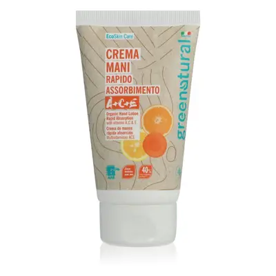 Greenatural Hand Cream crema energizante para manos con vitamina C