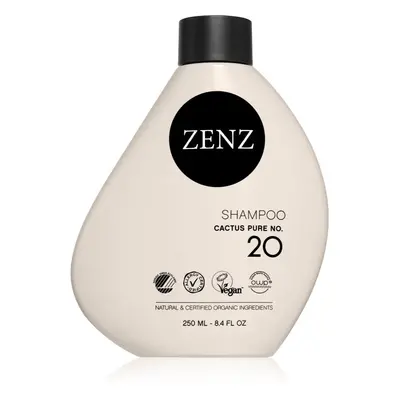 ZENZ Organic Cactus Pure No. champú hidratante adecuado para personas alérgicas