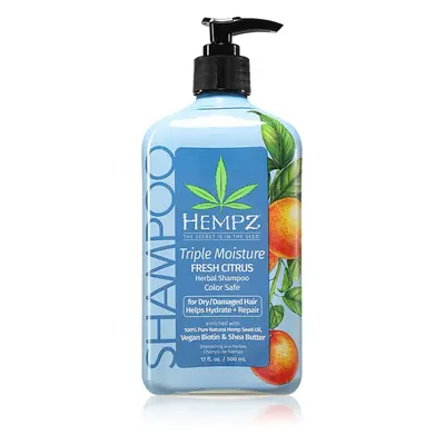 HEMPZ Triple Moisture champú hidratante para cabello