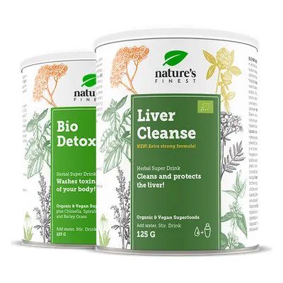 Liver Cleanse bundle | Reduce la grasa abdominal | Bebida detox para el hígado | Cardo mariano y