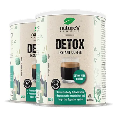 Detox Coffee 1+1 | Detox Adelgazante | Mejora la Digestión | Energía | Cardo Mariano, Alcachofa,