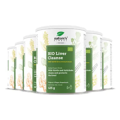 100% Cardo Mariano + Alcachofa | 6x Liver Cleanse de Nature's Finest | Producto Vegano para Restaurar el Hígado