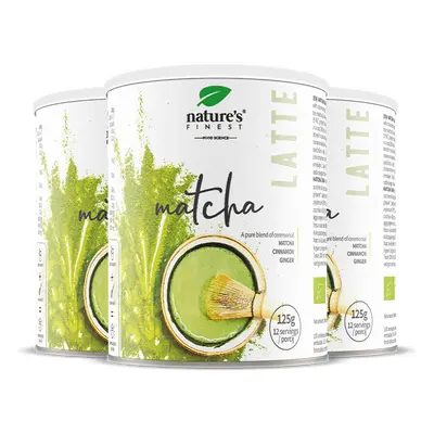 Matcha Chai Latte 2+1 | Rico en Clorofila | Matcha, Canela, Jengibre | Alternativa Natural al Café | Antioxidantes | Más Energía