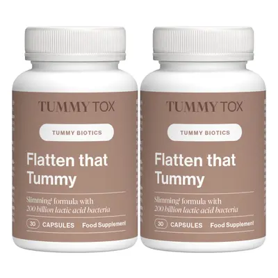 Flatten That Tummy: Probiótico para un vientre plano - unidades