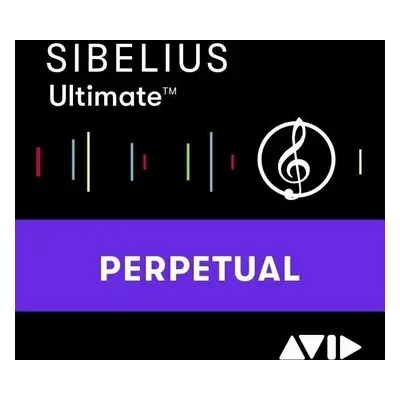 AVID Sibelius Ultimate Perpetual - EDU (Producto digital)