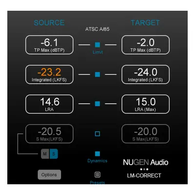 Nugen Audio LM-Correct (Producto digital)