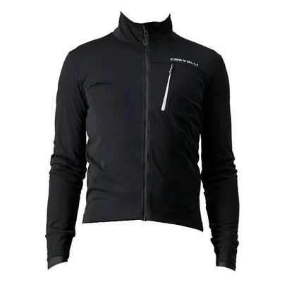 Castelli Go Chaqueta Light Black/White Chaqueta de ciclismo, chaleco