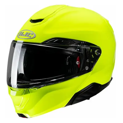 HJC RPHA Solid Fluorescent Green Casco