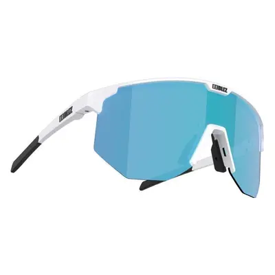 Bliz Hero Small Matt White/Brown w Blue Multi Gafas de ciclismo