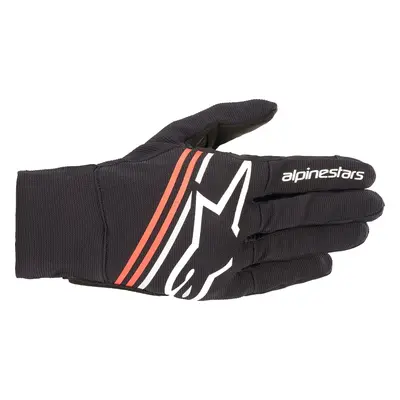 Alpinestars Reef Gloves Black/White/Red Fluo Guantes de moto