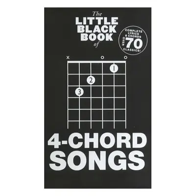 Music Sales The Little Black Songbook: 4-Chord Songs Notas