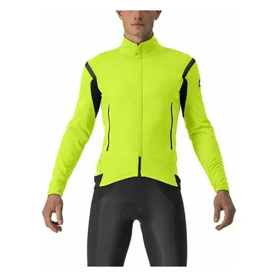 Castelli Perfetto RoS Chaqueta Electric Lime/Dark Gray Chaqueta de ciclismo, chaleco