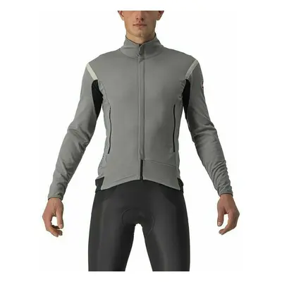 Castelli Perfetto RoS Chaqueta Nickel Gray/Travertine Gray Chaqueta de ciclismo, chaleco