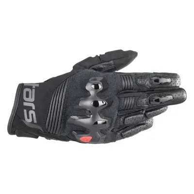 Alpinestars Halo Leather Gloves Black Guantes de moto