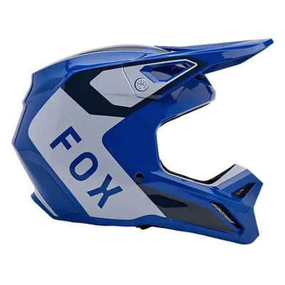 FOX V1 Lean Blue Casco