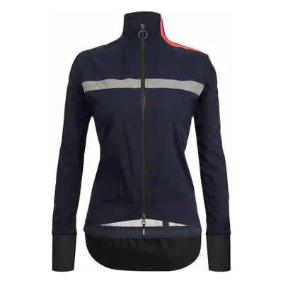 Santini Guard Neo Shell Woman Rain Chaqueta Nautica Chaqueta de ciclismo, chaleco