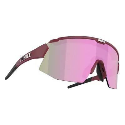 Bliz Breeze Small Matt Burgundy/Brown w Rose Multi plus Spare lens Pink Gafas deportivas