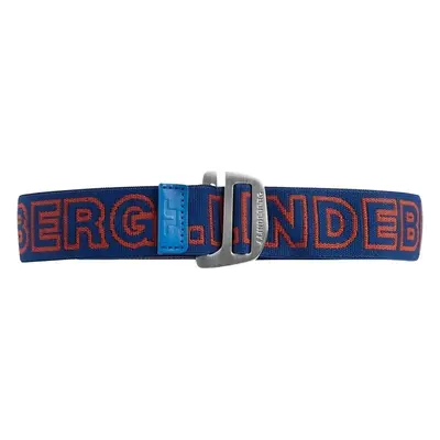 J.Lindeberg Lennon Webbing Logo Nautical Blue Cinturón