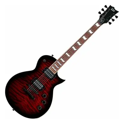 ESP LTD EC-256 QM See Thru Black Cherry Sunburst Guitarra eléctrica