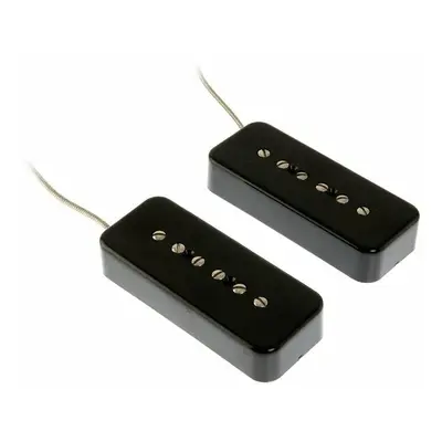 Lindy Fralin P90 Hum Cancelling Set Black Pastilla de guitarra