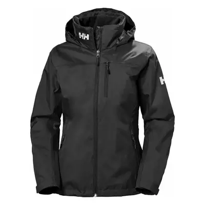 Helly Hansen Women's Crew Hooded Midlayer Chaqueta Black