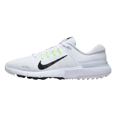 Nike Free Unisex White/Black/Pure Platinum/Wolf Grey Calzado de golf para hombres