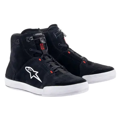 Alpinestars Chrome Shoes Black/Cool Gray/Red Fluo Botas de moto