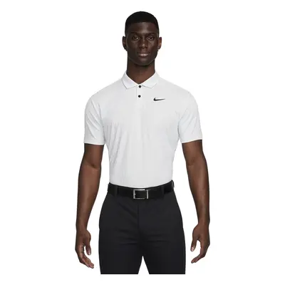 Nike Dri-Fit ADV Tour Mens White/Pure Platinum/Black Camiseta polo