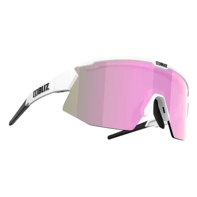 Bliz Breeze P52102-04 Matt White/Brown w Rose Multi plus Spare Lens Clear Gafas deportivas