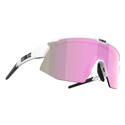 Bliz Breeze Small P52212-04 Matt White/Brown w Rose Multi plus Spare Lens Clear Gafas deportivas