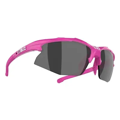 Bliz Hybrid Small Matt Pink/Smoke w Silver Mirror plus Spare Lens Orange And Clear Gafas deporti