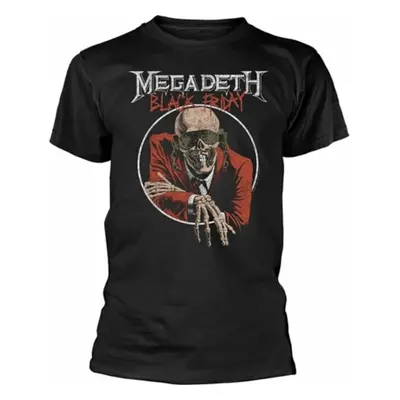 Megadeth Camiseta de manga corta Black Friday Black