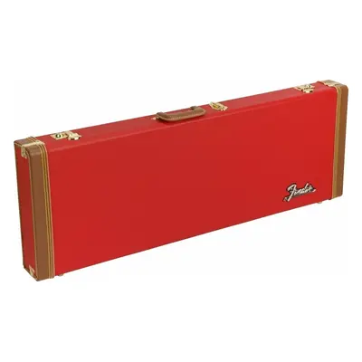 Fender Classic Series Wood Case Strat/Tele Fiesta Red Estuche para guitarra eléctrica