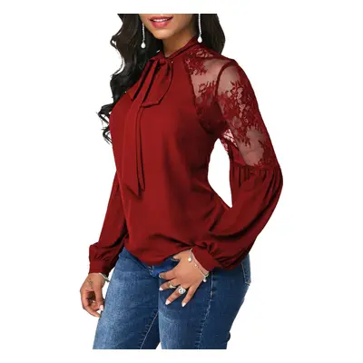 Blusa Ainsley - Burdeo