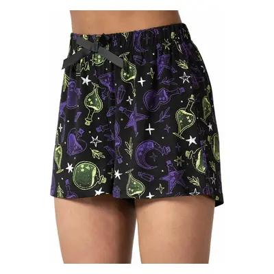 Pantalones cortos (pijama) para mujer KILLSTAR - Magic Potion - Negro