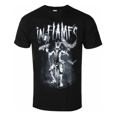 camiseta para hombre In Flames - Witch Doctor - Glow in the Dark - Black