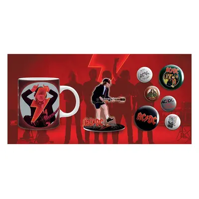 set de regalo (taza,decoración,pines) AC/DC - Mix