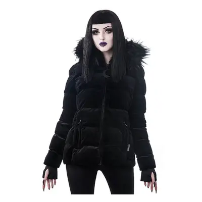 chaqueta de invierno De las mujeres KILLSTAR - lisa luna - NEGRO