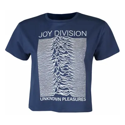 camiseta para mujer (top) Joy Division - Unknown Pleasures - MEZCLILLA - ROCK OFF