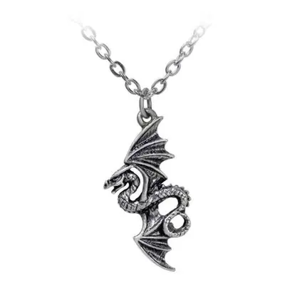 Collar colgante ALCHEMY GOTHIC - Flight of Airus - Pewter