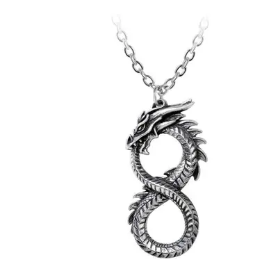 Collar ALCHEMY GOTHIC - Infinity Dragon - Estaño