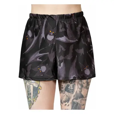 Pantalones cortos de mujer (pijama) KILLSTAR - Asperity - Black