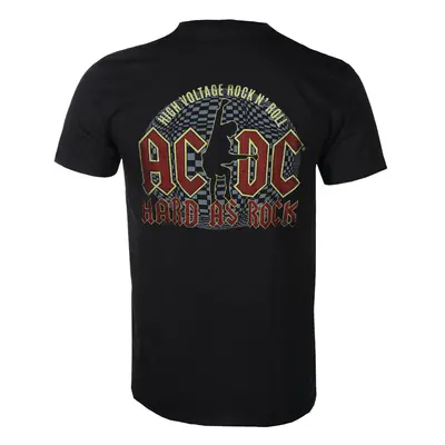 camiseta metalica de los hombres AC-DC - Duro como la roca PENSIÓN COMPLETA - ROCK OFF