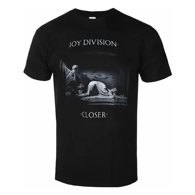 camiseta para hombre Joy Division - Classic Closer - NEGRO - ROCK OFF