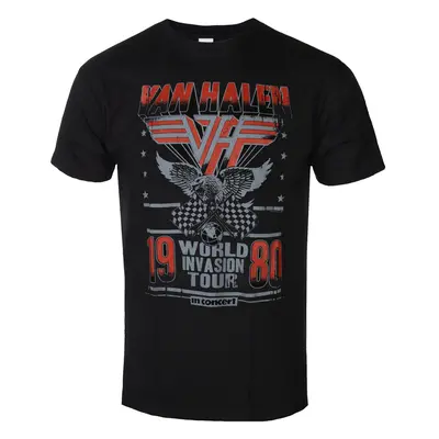 camiseta para hombre Van Halen - Invasion Tour '80 - ROCK OFF