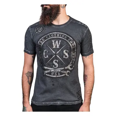 camiseta duro de los hombres - Picar Tienda - WORNSTAR