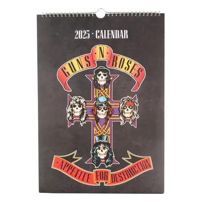 Calendario para el año Guns N' Roses