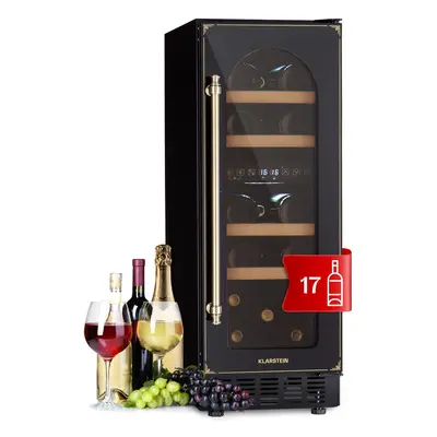 Klarstein Vinovilla Built-In Duo Vilhelmine Edition Nevera para vinos botellas colores de puerta