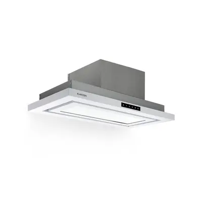 Klarstein Lumiera campana extractora LED cm EEK A m3/h niveles blanca