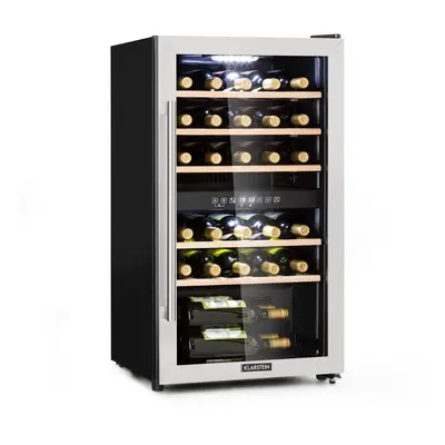 Klarstein Vinamour Duo nevera para vinos zonas 80L/29 botellas 5-22°C Touch